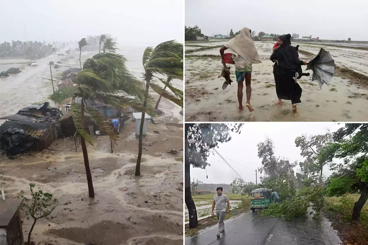 Powerful Cyclone Mocha floods homes, cuts communications in western Myanmar, at least 700 injured