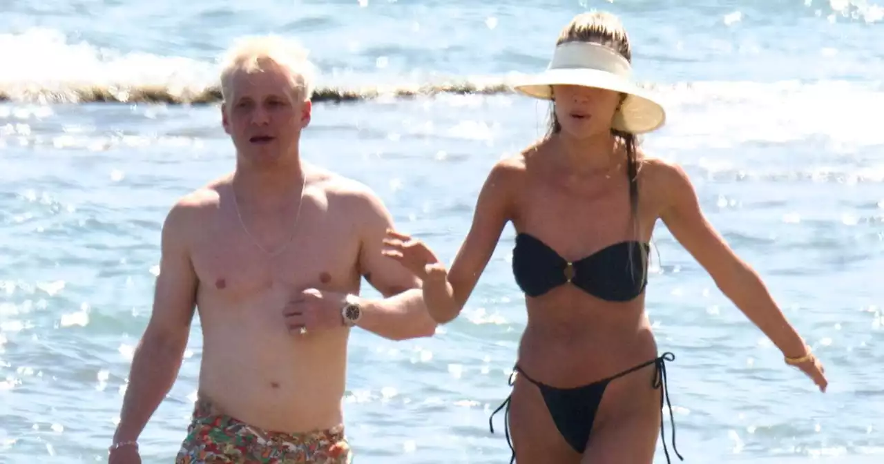 Made In Chelsea's Sophie Habboo wows in black bikini with husband Jamie Laing