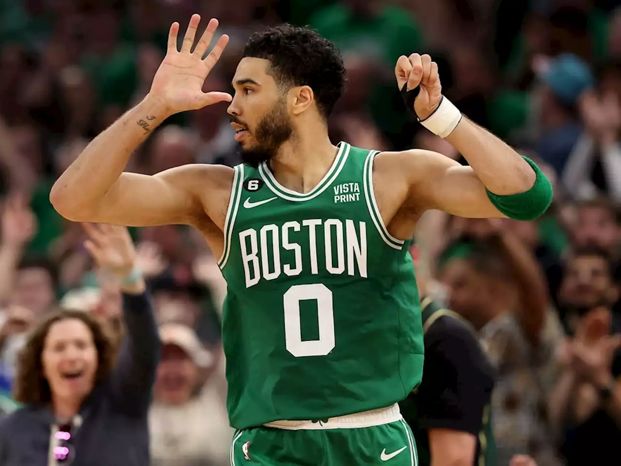 Tatum sets Game 7 record with 51 points, Celtics blow out 76ers