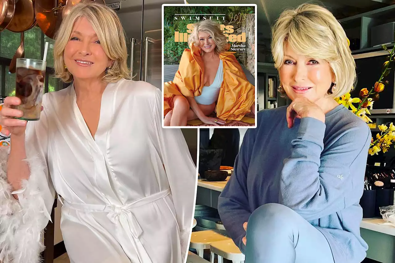 Martha Stewart, 81, is oldest Sports Illustrated Swimsuit Issue cover model in history