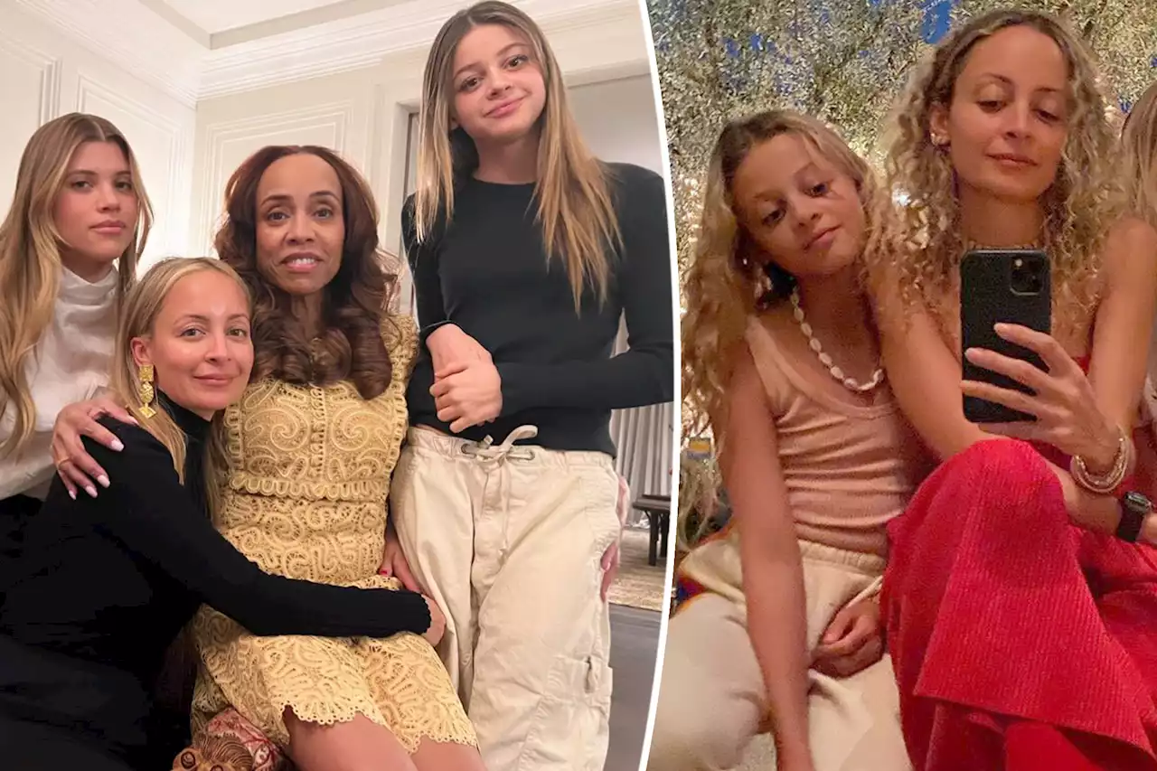 Nicole Richie spends Mother’s Day with doppelgänger daughter Harlow in rare pic