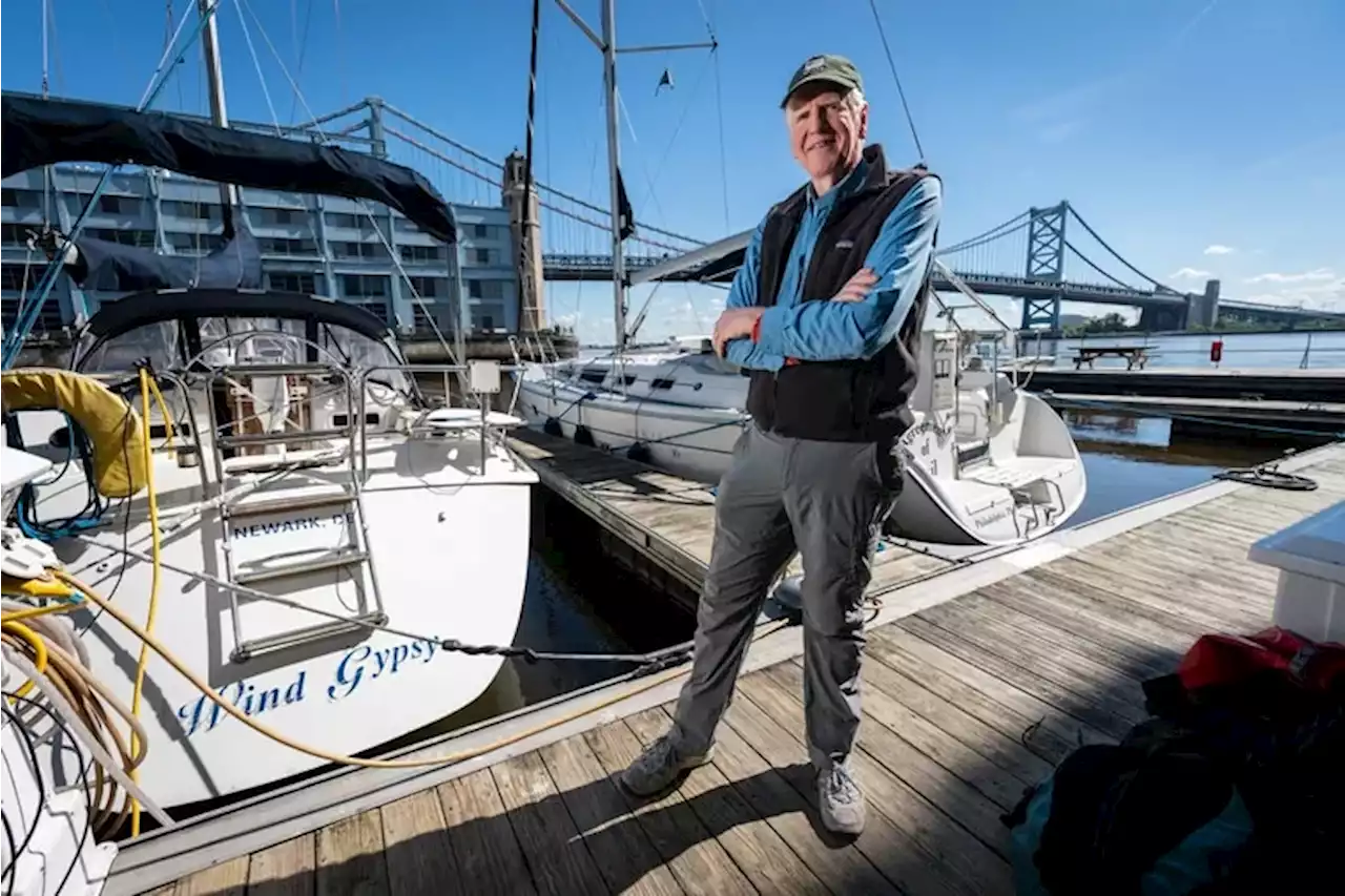 Meet the environmentalist who advocates for clean water from his home: A sailboat on the Delaware