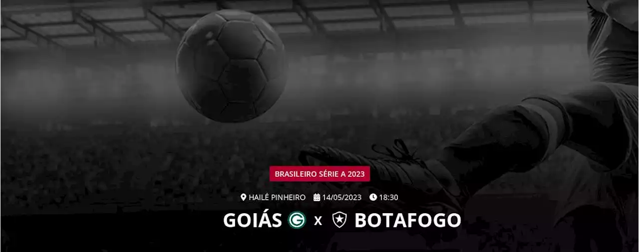 Ao vivo - Goiás x Botafogo - Brasileiro Série A 2023 - Acompanhe todos os lances