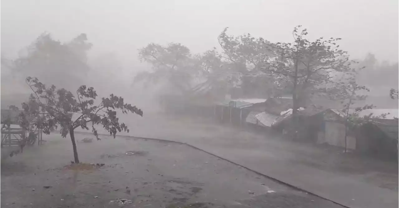 Powerful storm snaps communications network in Myanmar's Rakhine