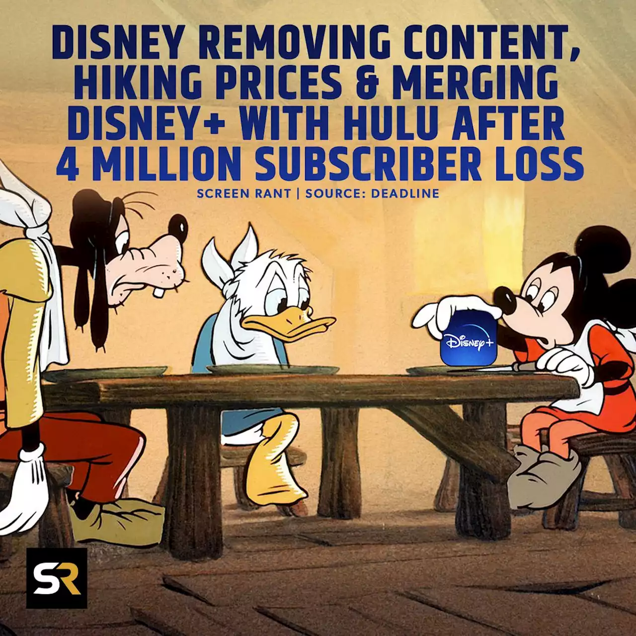 Disney Removing Content, Hiking Prices & Merging Disney+ With Hulu After 4 Million Subscriber Loss