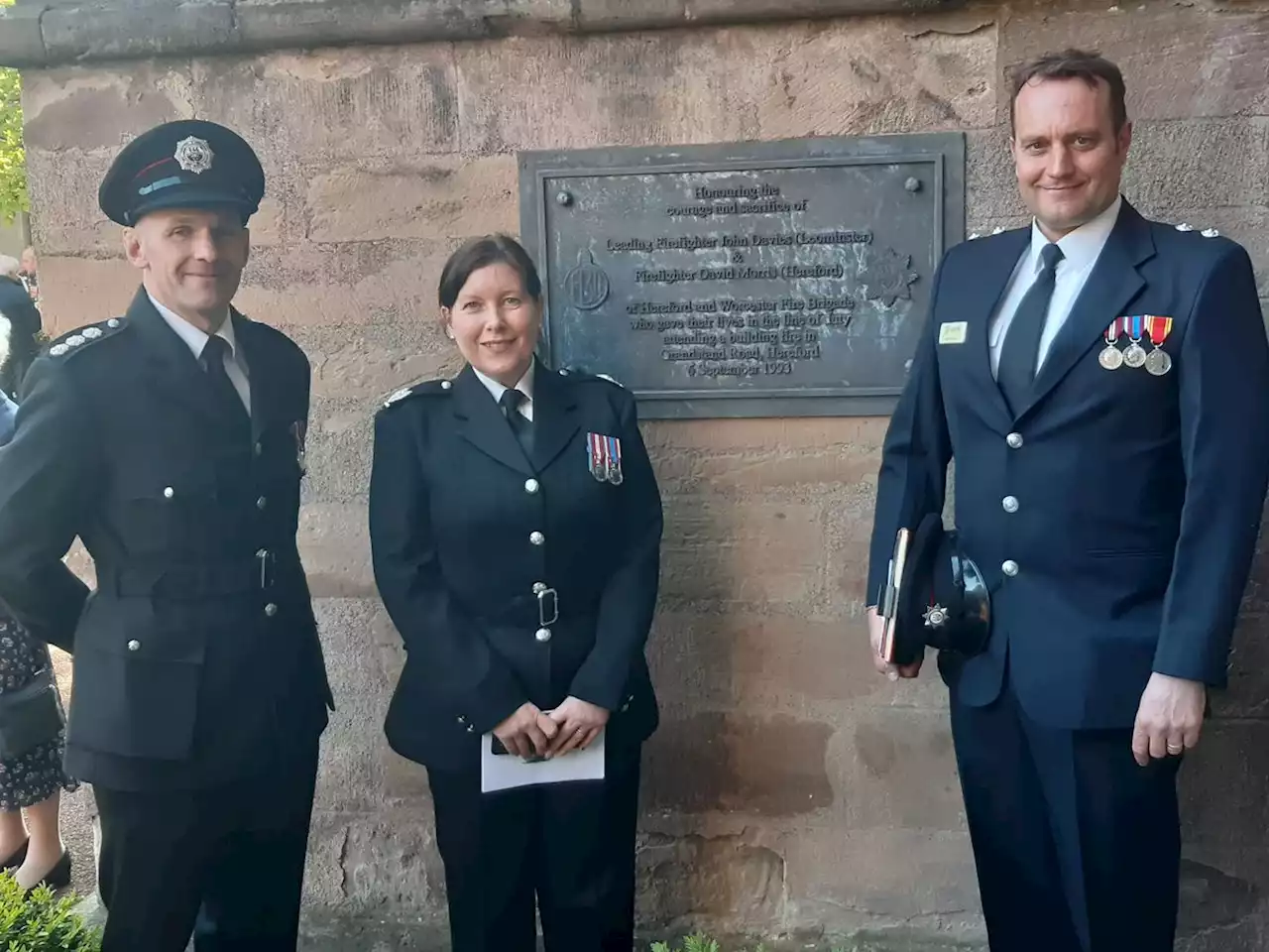 Fallen firefighters remembered at packed cathedral memorial service