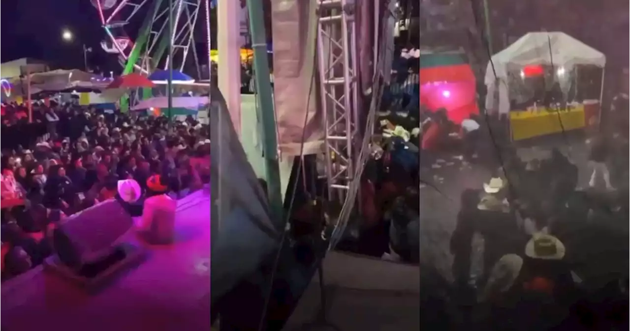 VIDEO: Una niña muere en la feria de Topilejo luego de que hombres dispararan al aire