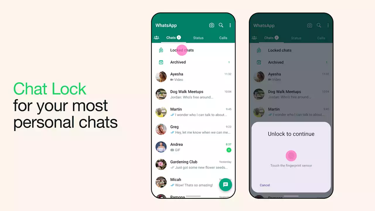 WhatsApp will allow users to lock and hide conversations, Meta announces