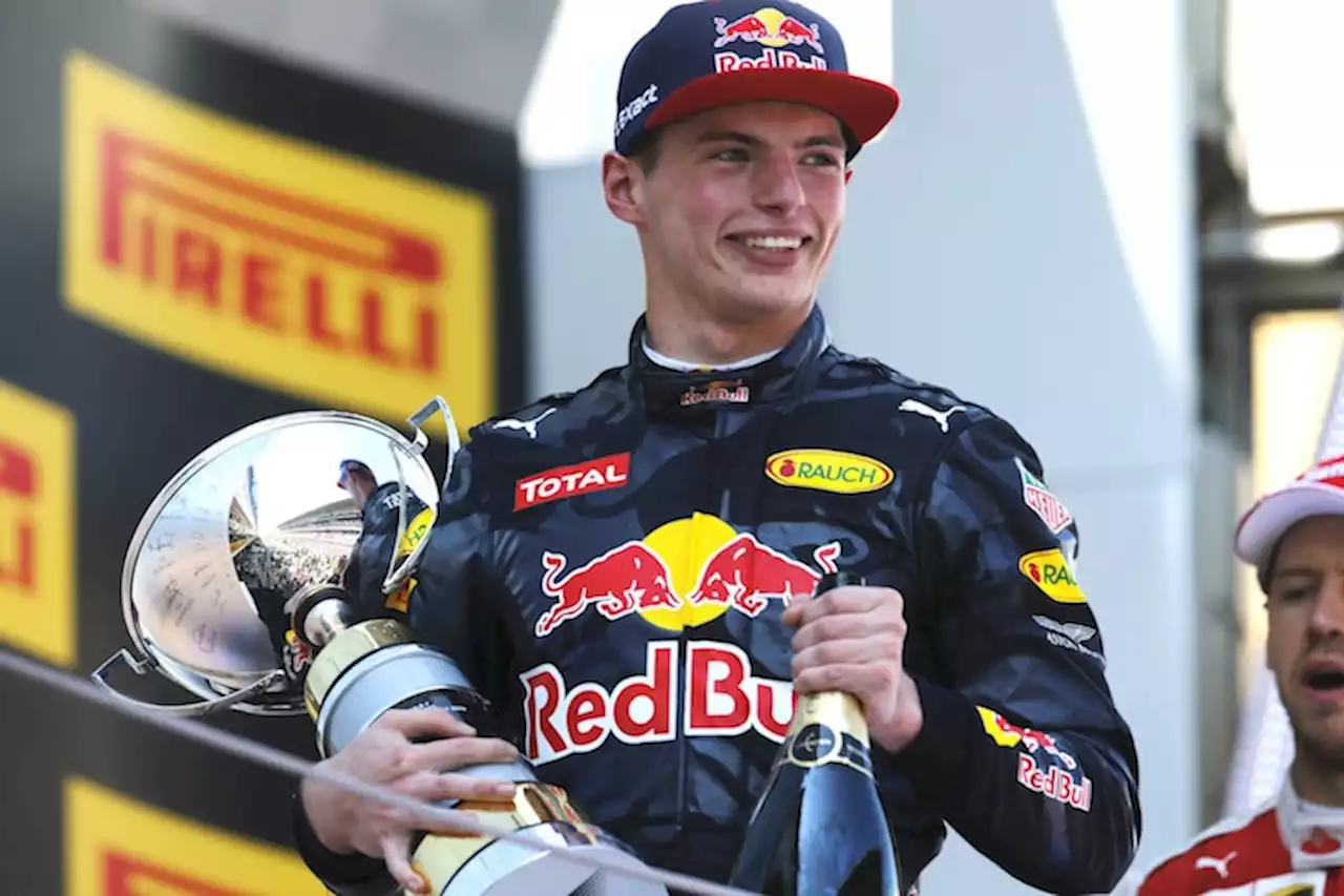 Max Verstappen: Erinnerungen an den ersten GP-Sieg