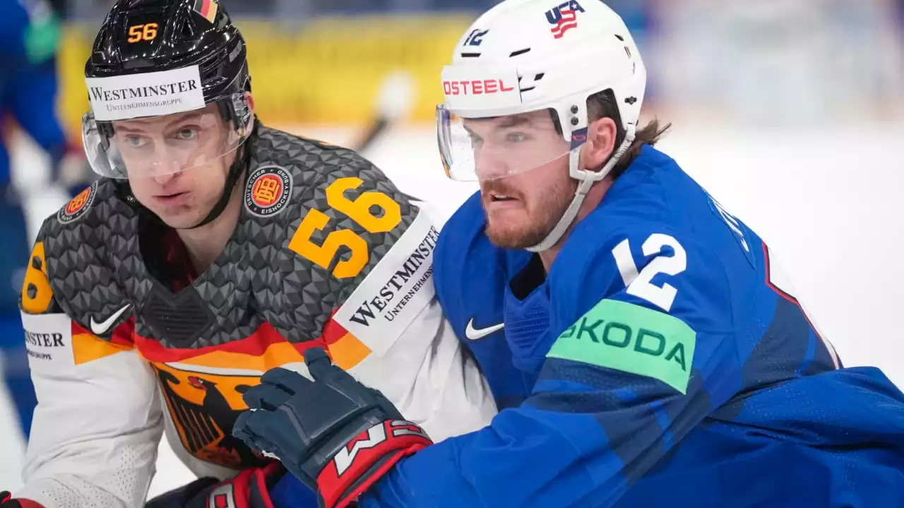 Eishockey-WM: Deutschland verliert auch gegen die USA