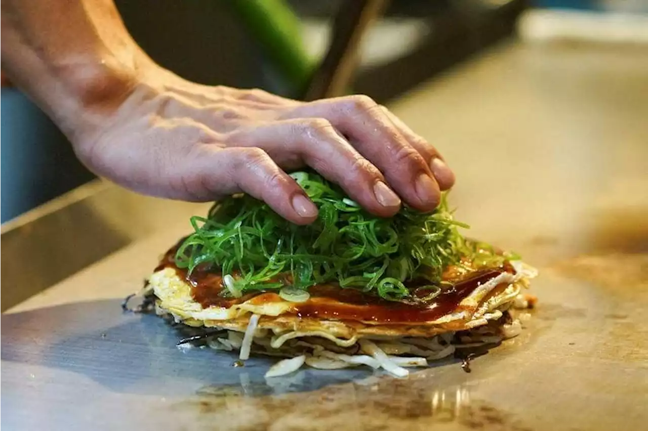 Sauerkraut or sardines? Hiroshima's pancake goes global for G-7 summit