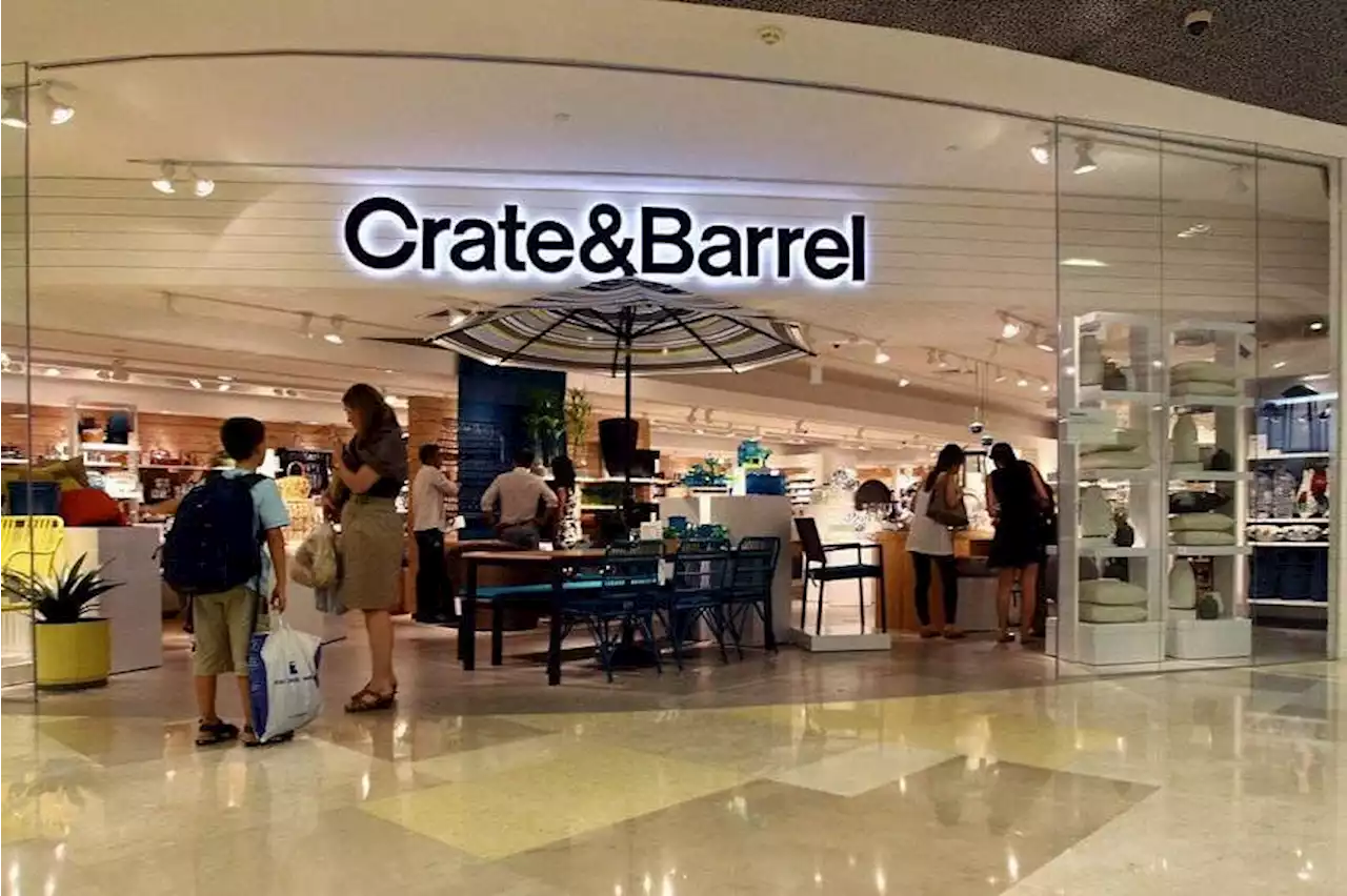 Furniture store Crate & Barrel to exit Singapore after May 31