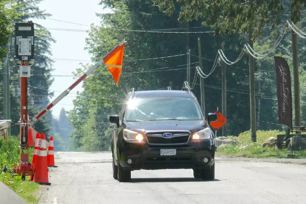 VIDEO: Road restrictions result of second sinkhole next to pipeline construction - Terrace Standard