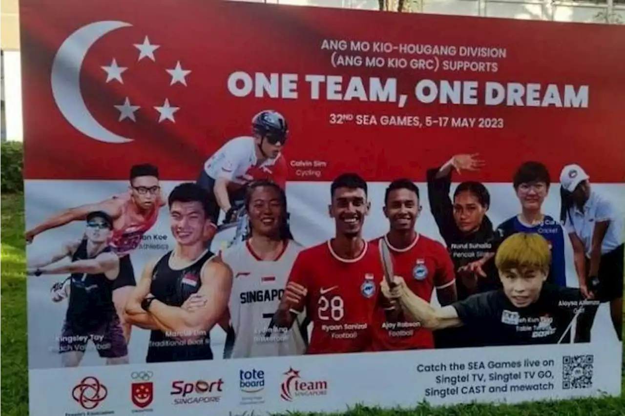 SportSG apologises for mixing up names of 2 athletes in SEA Games support banner