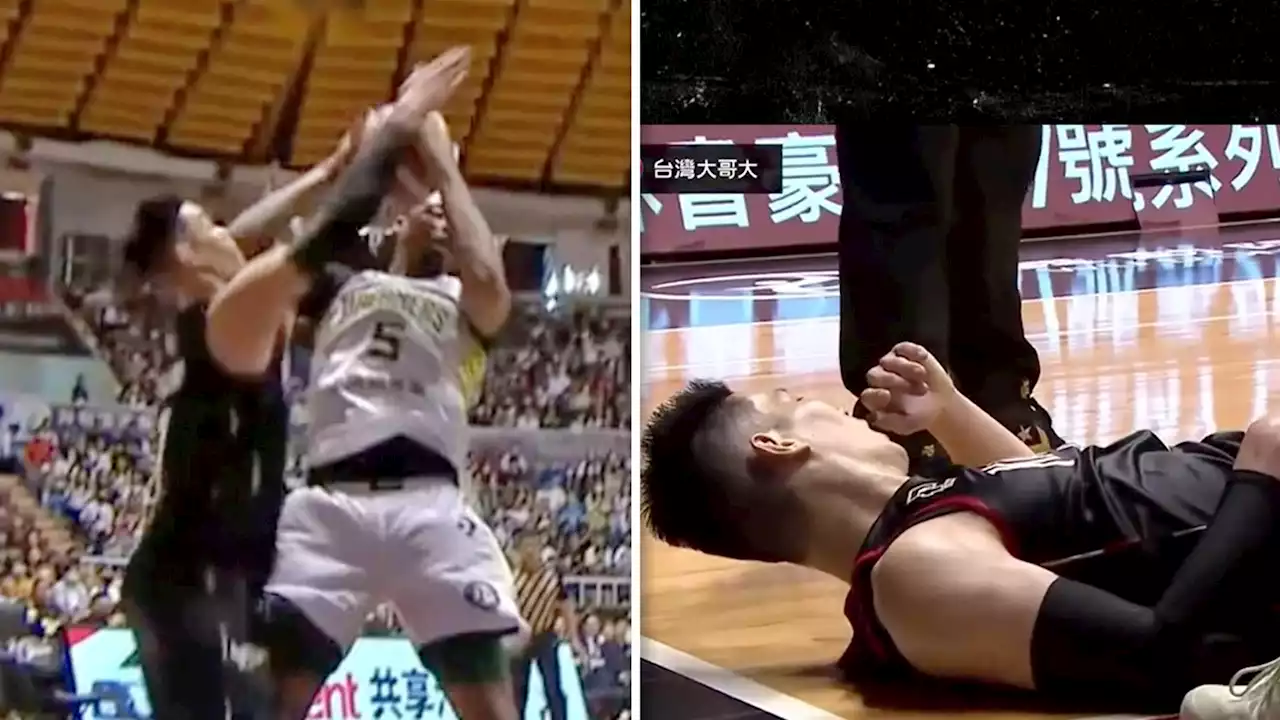 Jeremy Lin Suffers Scary Head Injury In Taiwan League Game