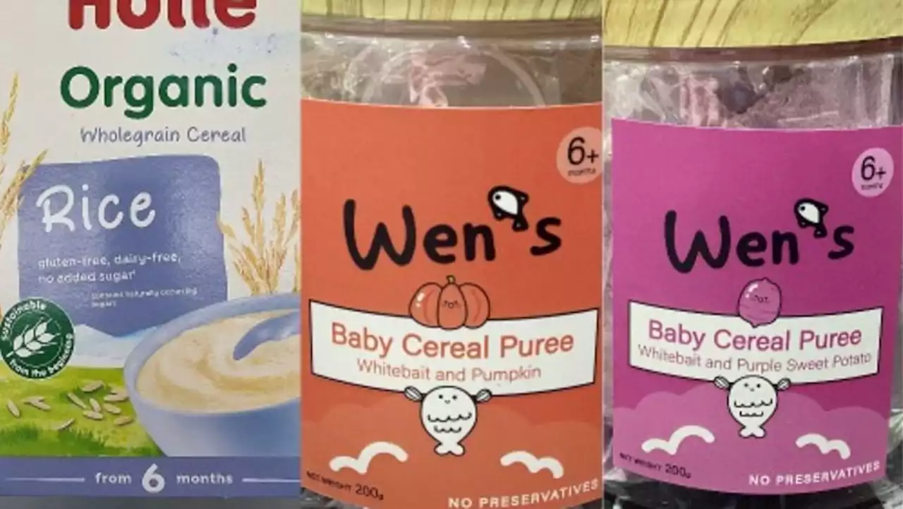 SFA recalls baby puree and cereal rice products with excessive arsenic, advises against feeding items to children