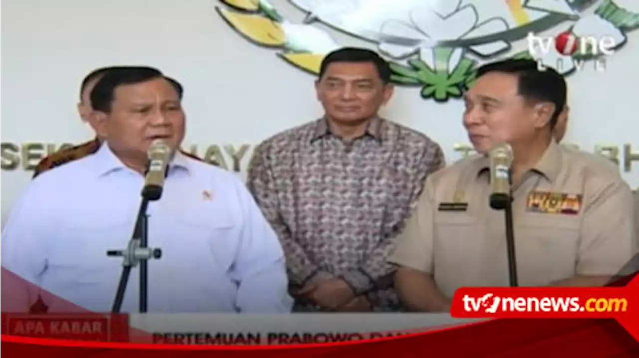 Kunjungi Purnawirawan Polri, Prabowo Subianto Mengaku Banyak Belajar