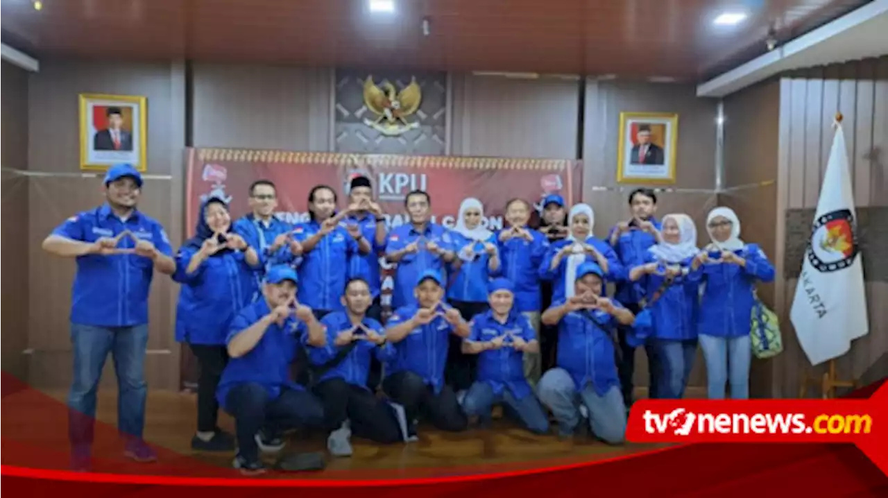 Partai Demokrat Jakarta Daftarkan 106 Bacaleg DPRD DKI