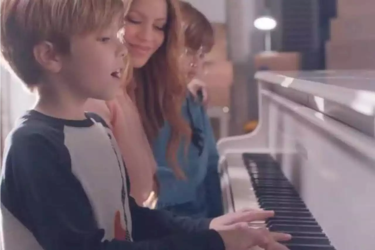 Shakira estrena videoclip de ‘Acróstico’, Milan y Sasha son protagonistas