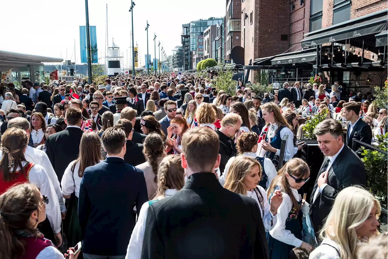 17. mai: Utesteder opplever ekstrem pågang