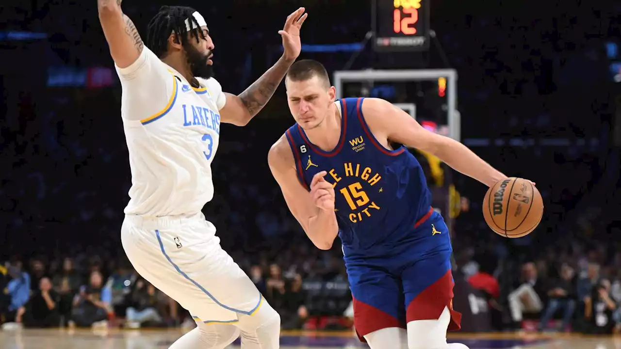 NBA playoffs: Can LeBron James, Anthony Davis slow Nikola Jokić, Nuggets' high-octane offense?