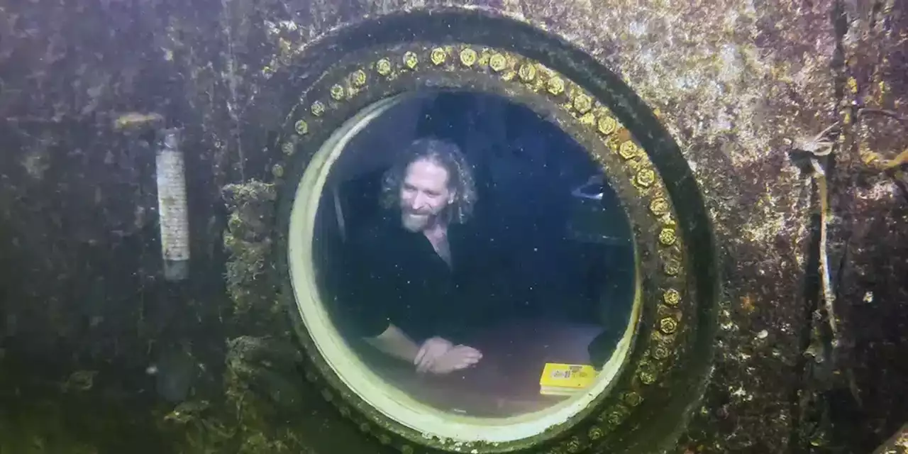 Florida man breaks record for longest time living underwater – and he’s not done yet