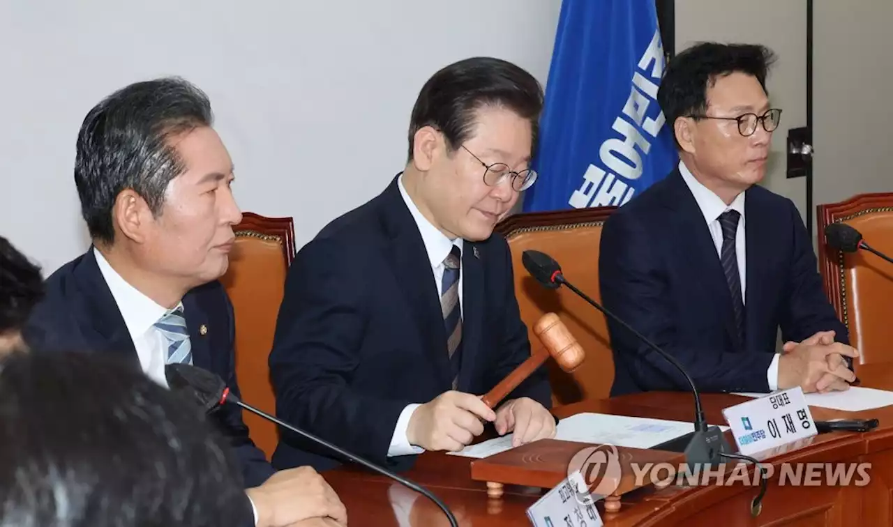 이재명 '日 '오염수 안전' 주장…안전하면 식수로 사용해라'(종합) | 연합뉴스