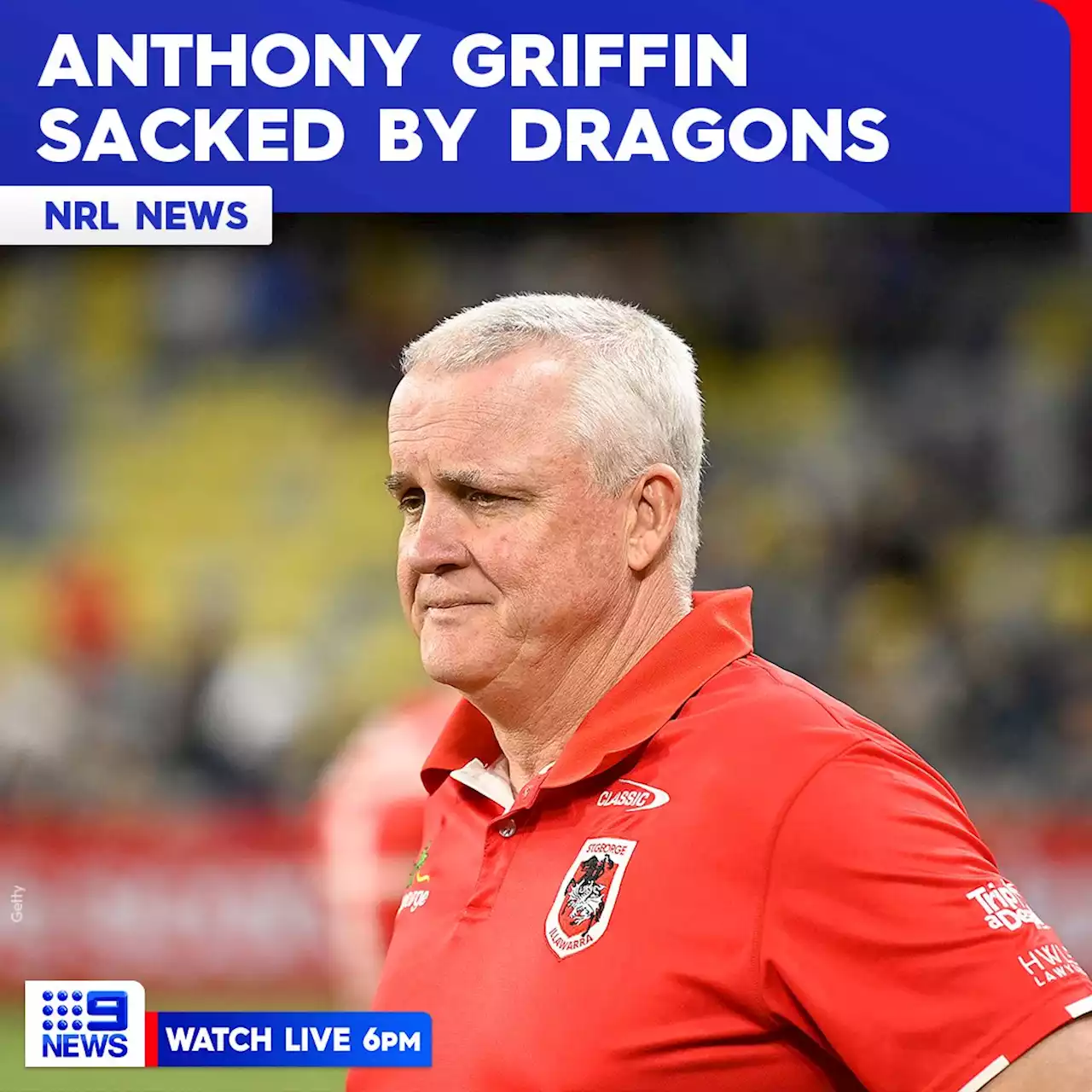 Dragons sack coach after dismal start to season