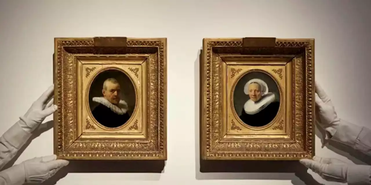 Descubren dos retratos de Rembrandt en una colección privada