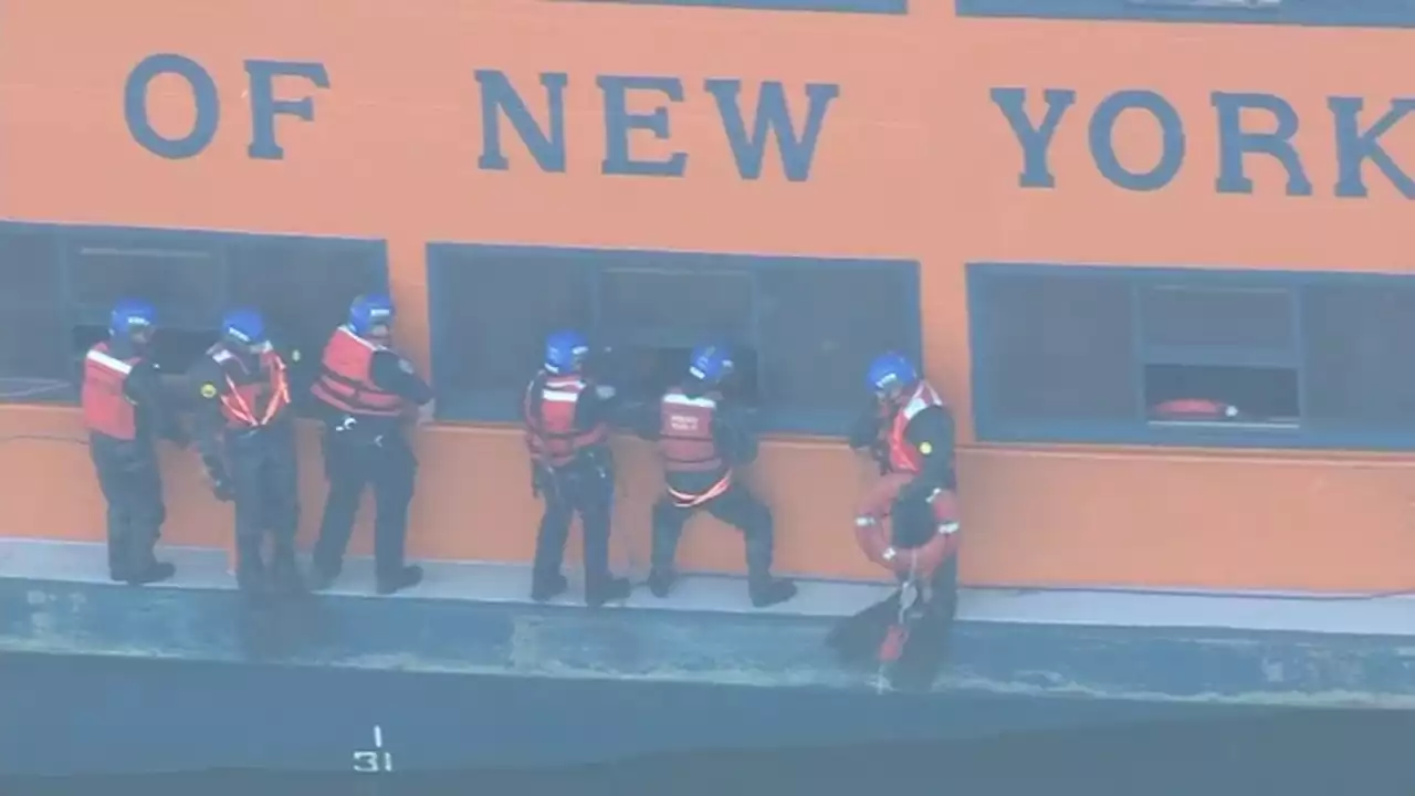 NYPD pulls off a rescue first after man attempted to jump off Staten Island Ferry