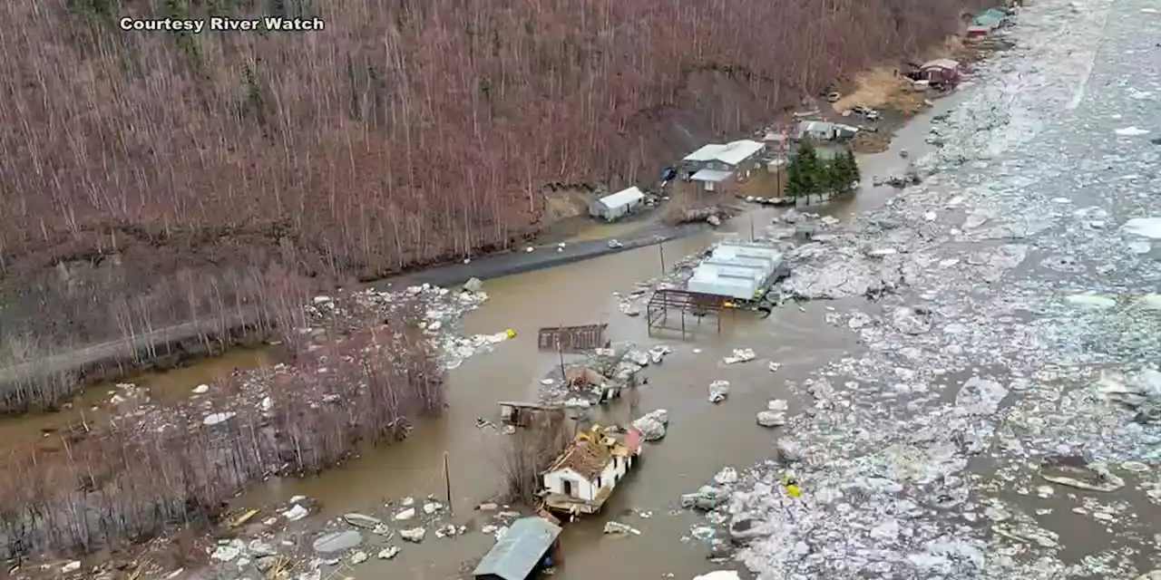 State still assessing damage toll from ice jam flooding in Circle, Crooked Creek