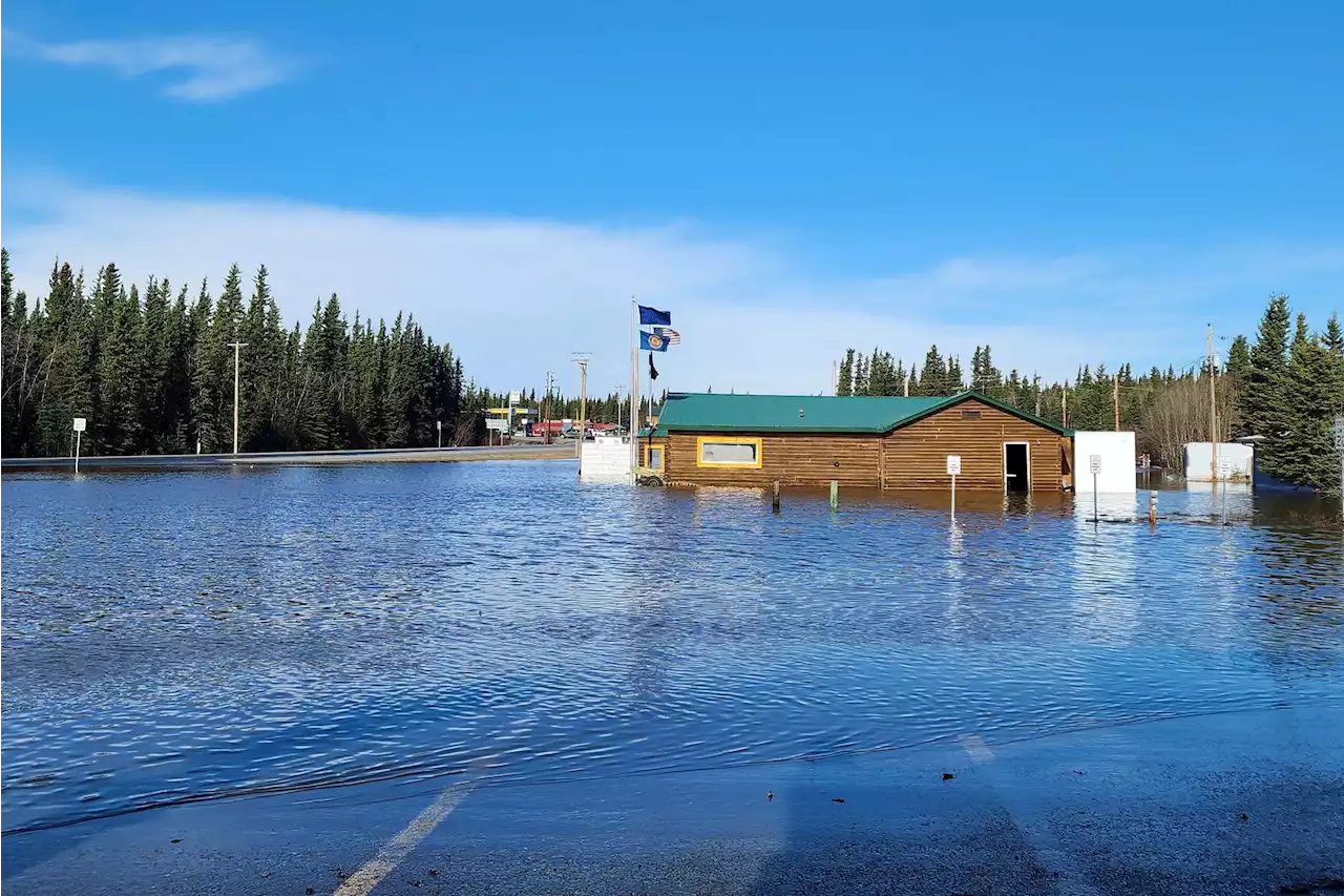 Flooding closes schools and shuts down sewer system in Glennallen as high waters continue to inundate Alaska communities