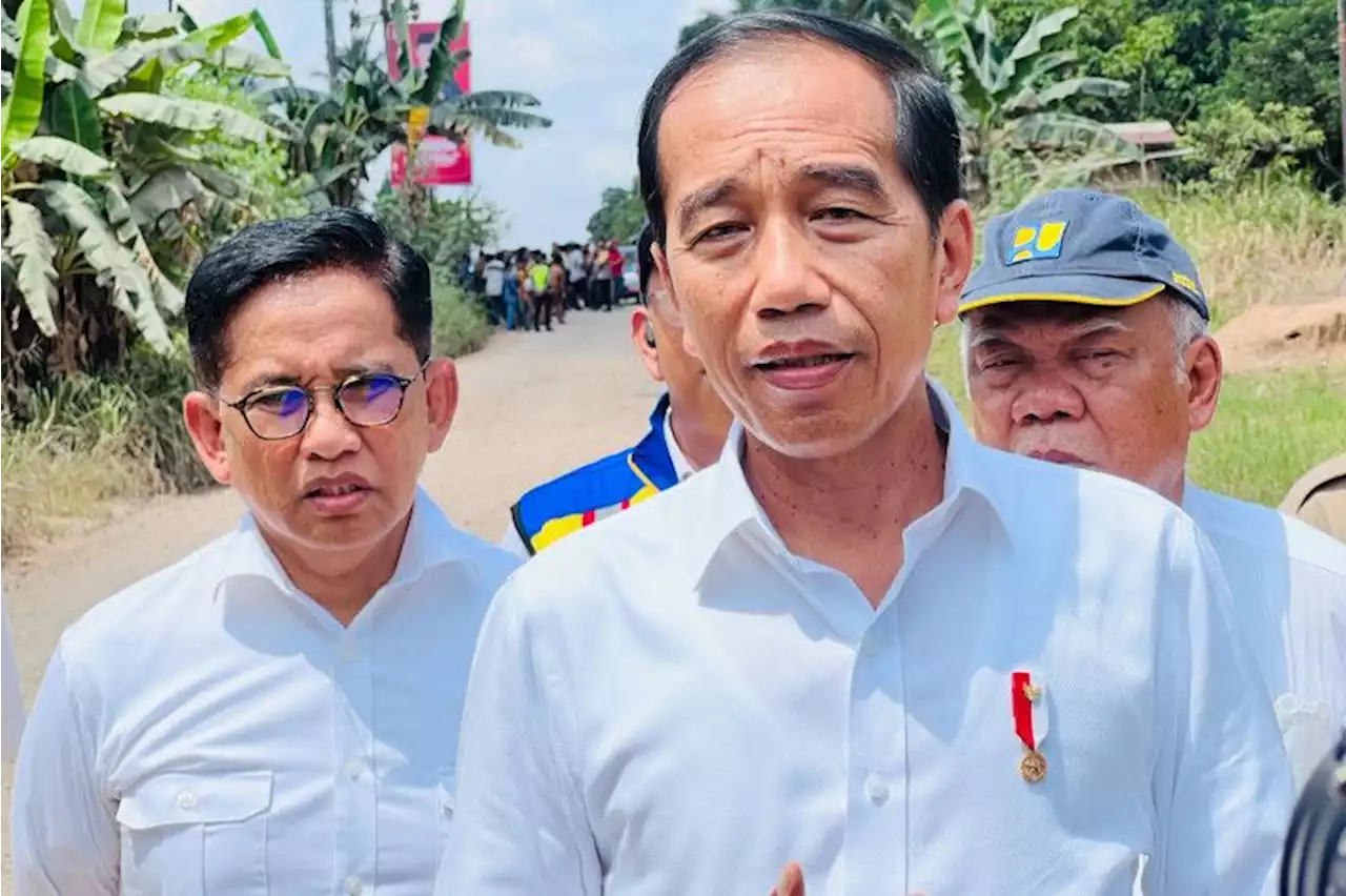 Jokowi minta Pemprov Jambi percepat pembangunan jalan khusus batu bara