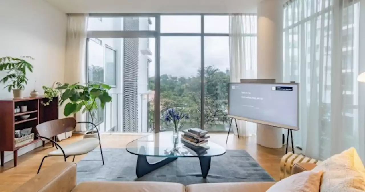 How this Korean/Singaporean couple created a stylish mid-century modern home with $45k