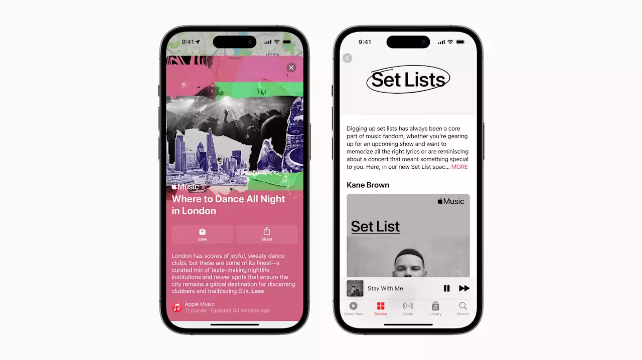 Apple Music and Apple Maps updates help find where your favorite band is playing