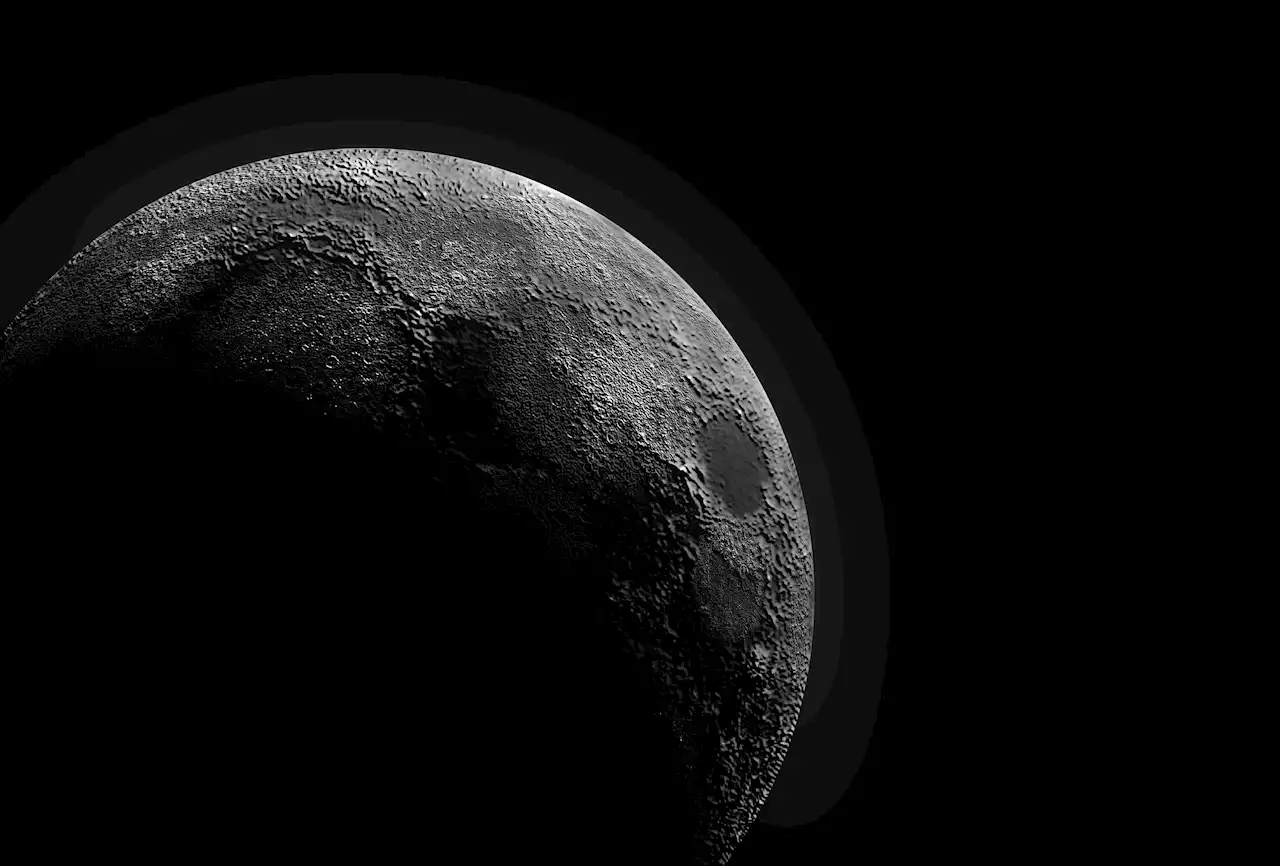 South Korean moon probe captured photos of the moon in stunning detail