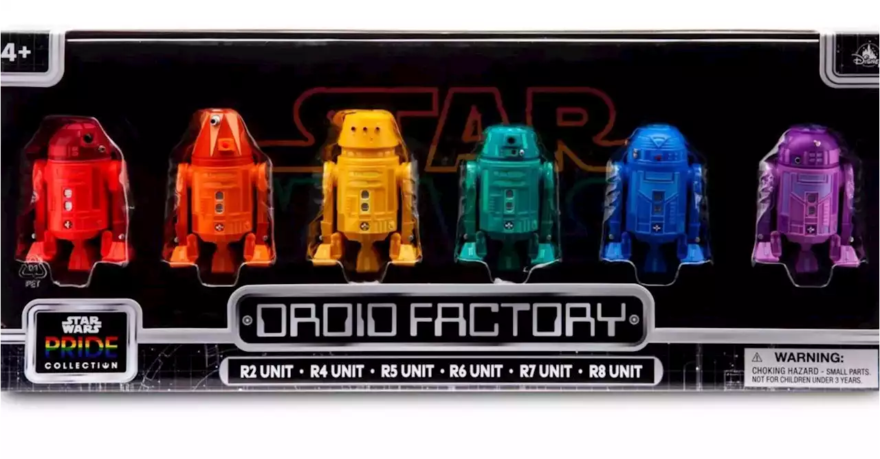 Disney Unveils Star Wars Droid Factory Pride Collection Multipack Set