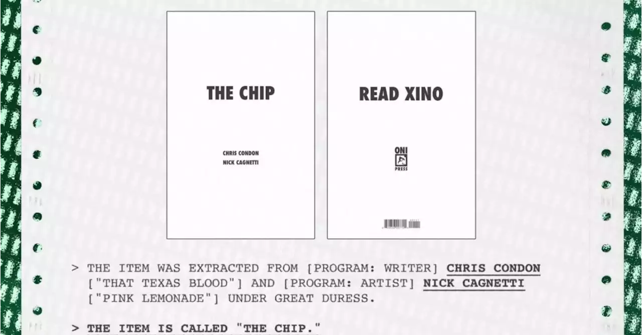 'The Chip' \u2013 Oni Releases Secret Xino Ashcan to 300 Stores