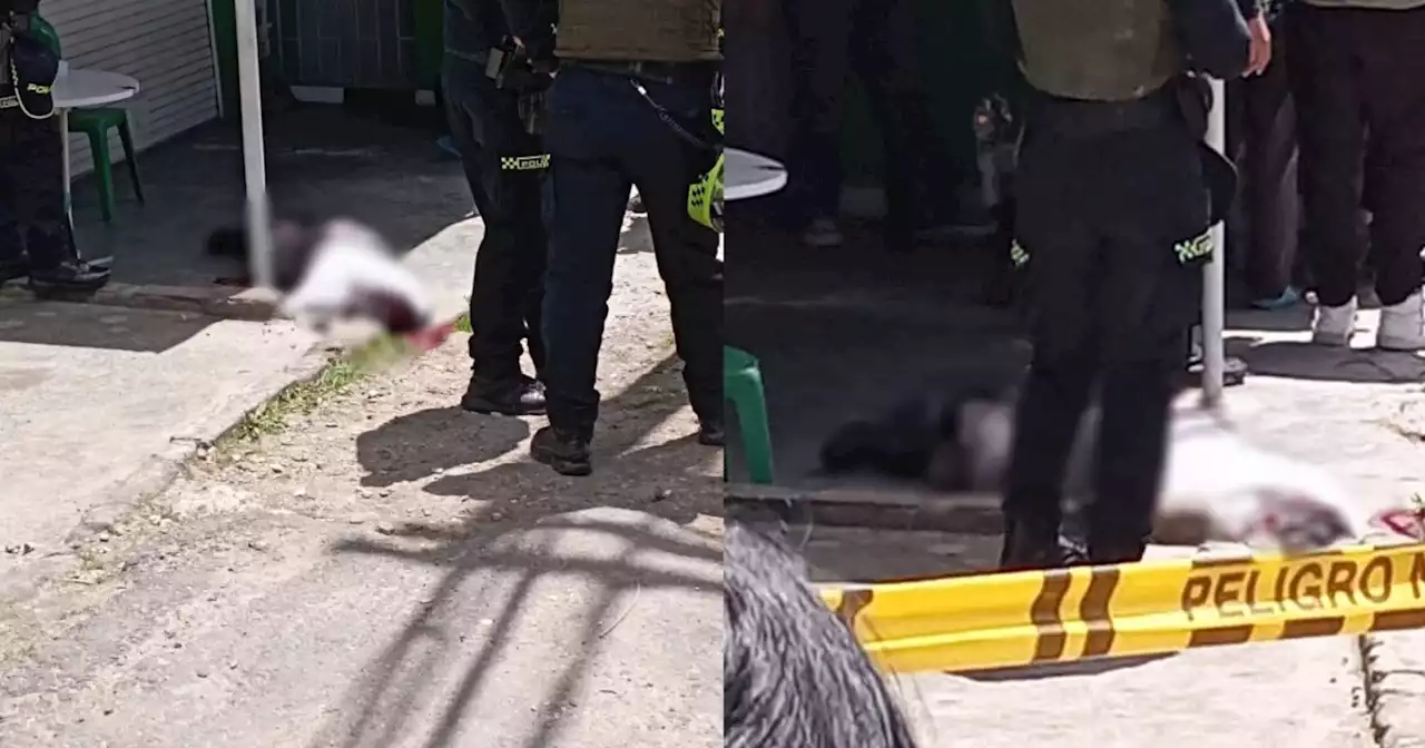 Sicariato en el sur Bogotá: asesinan a tiros a un hombre a plena luz día