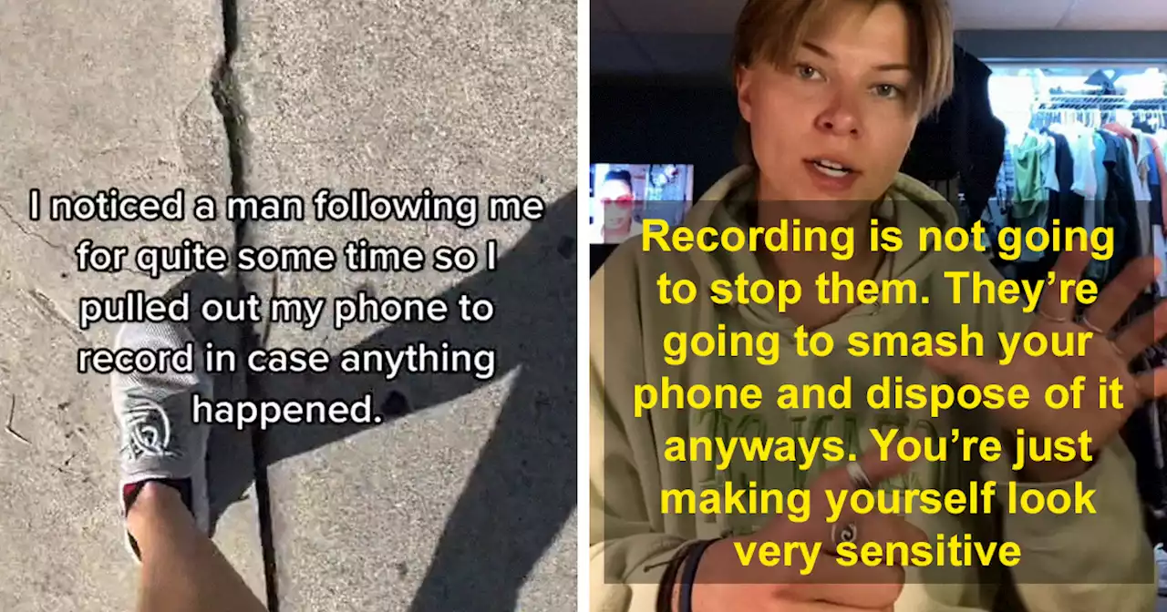 TikTok User Says The Most Powerful Tool Against Creepy Men Is Your Body Language, And 18 Others Chime In With Their Tips