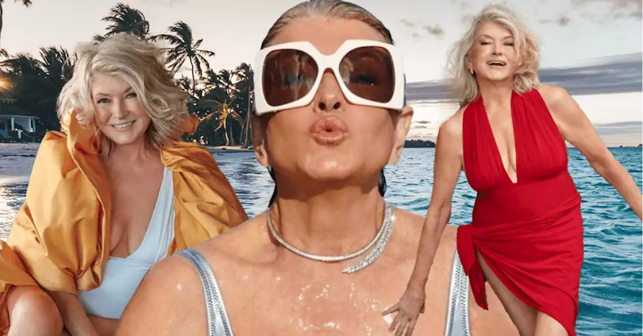 Martha Stewart Rocks The Sports Illustrated Swimsuit Cover at Age 81