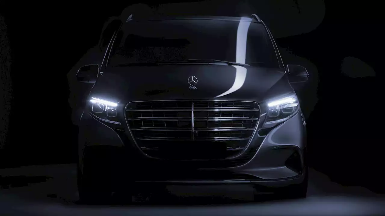 Mercedes Teases Facelifted V-Class, Vito, And EQV Prior To Their Debut This Summer | Carscoops