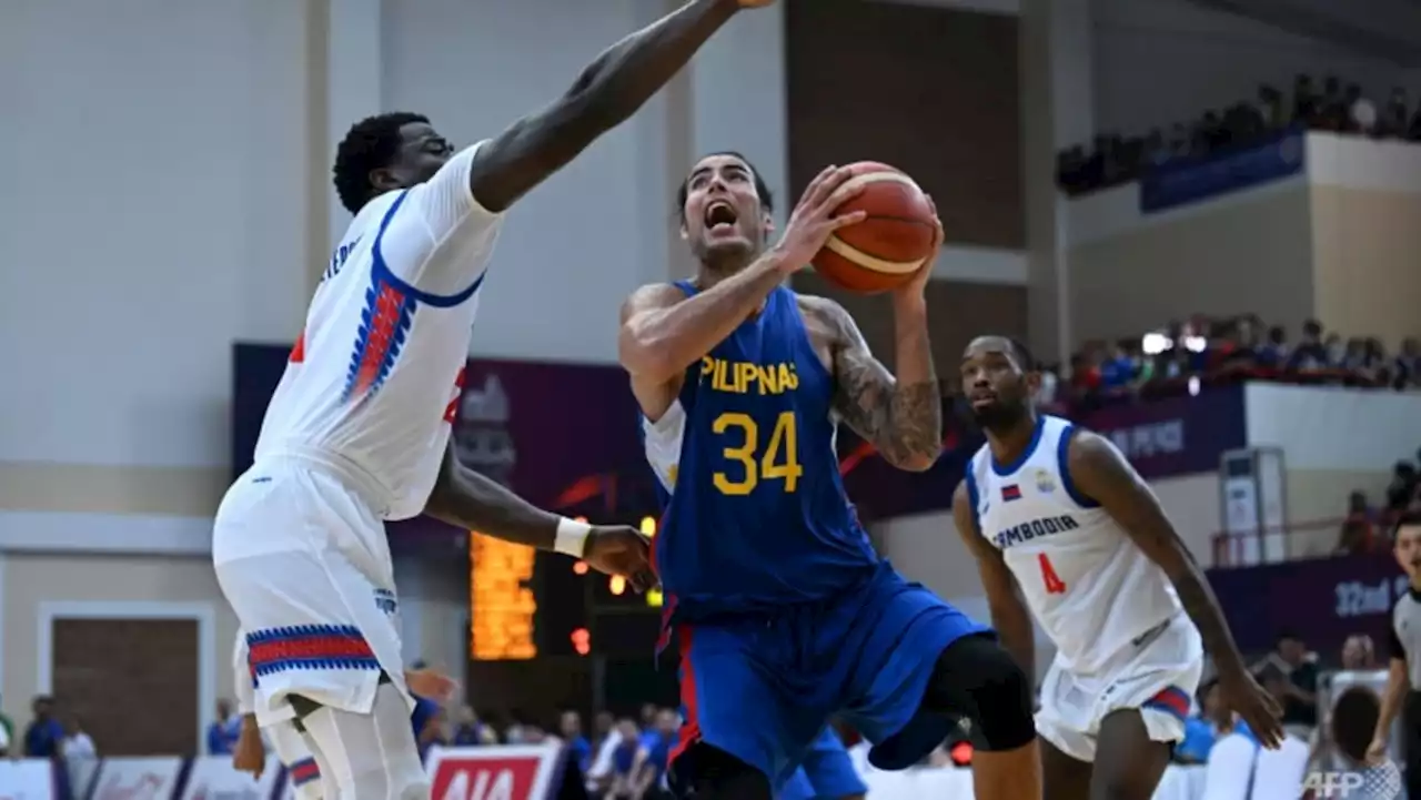 Philippines down Cambodia in grudge final to reclaim SEA Games basketball gold