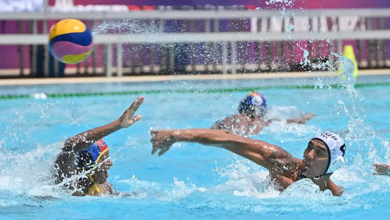 Singapore's water polo team reclaims SEA Games gold after beating Cambodia