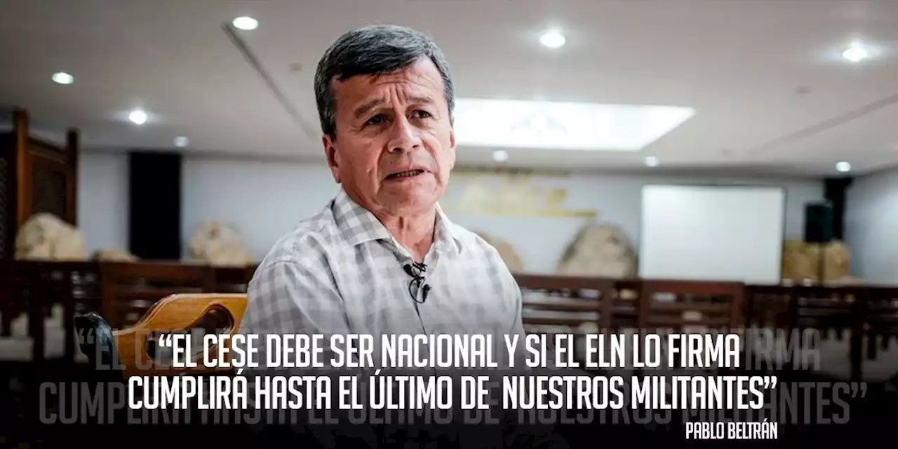 Pablo Beltrán: no hay comunicación entre Petro y delegación de paz del Gobierno