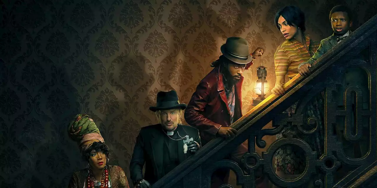 Rosario Dawson and Owen Wilson Go on a Scary Ride in New ‘Haunted Mansion’ Trailer