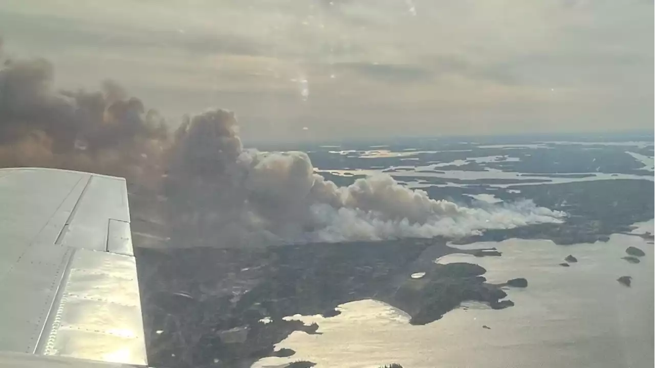 Wildfire reported in northern Manitoba First Nation