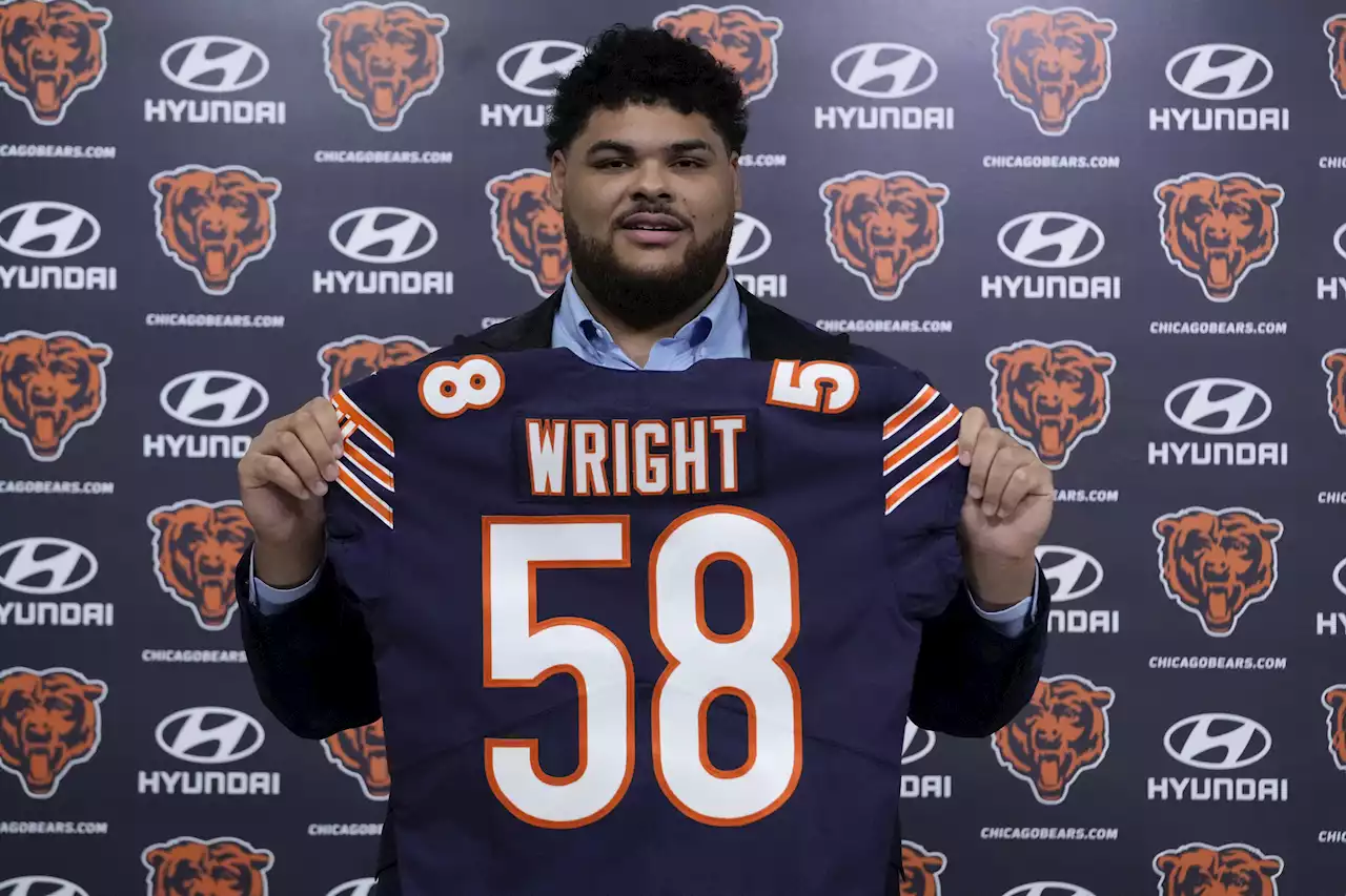 Bears officially sign No. 10 overall draft pick Wright