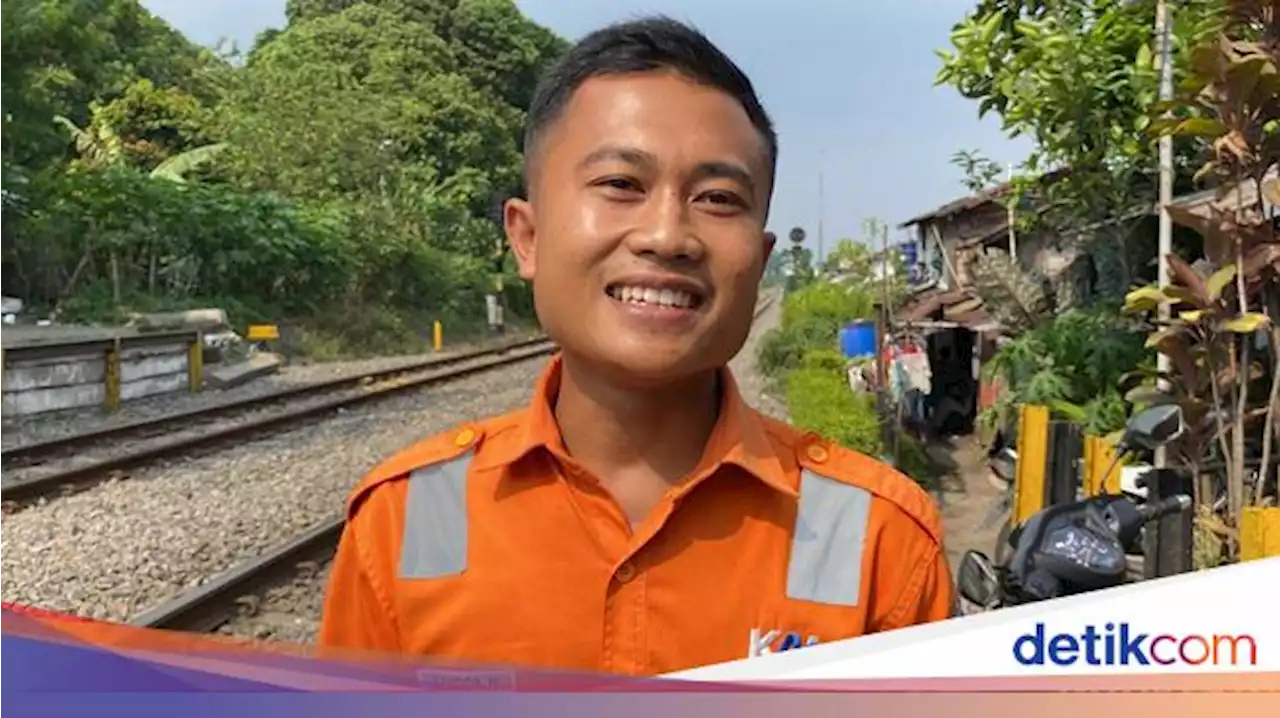 Ini Rangga, Penjaga Perlintasan KA yang Viral Heroik Selamatkan Warga