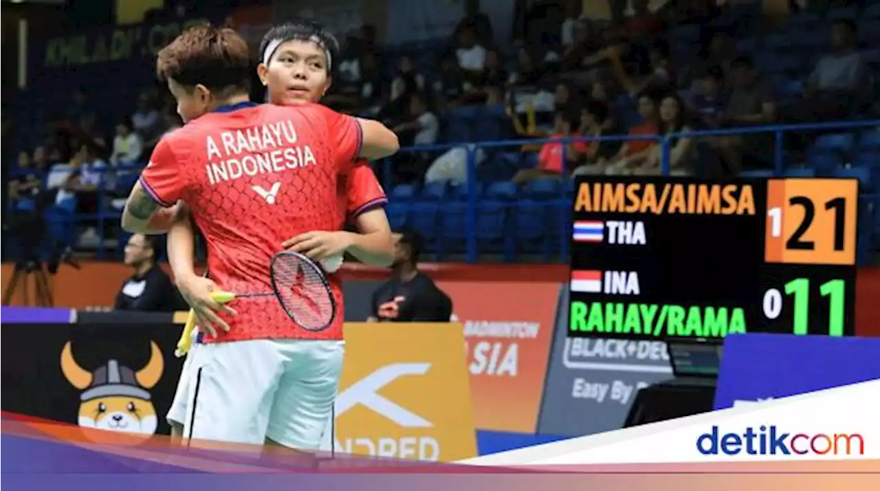 Piala Sudirman 2023: Apri/Fadia Menang, Indonesia Kalahkan Jerman 4-1